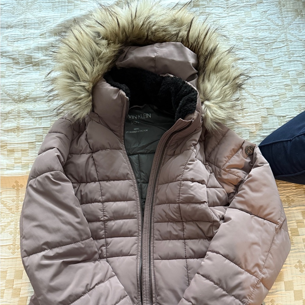 Calvin Klein Winter Jacket Repel Two Degrees Ferinheight Warmth Factor Puffer